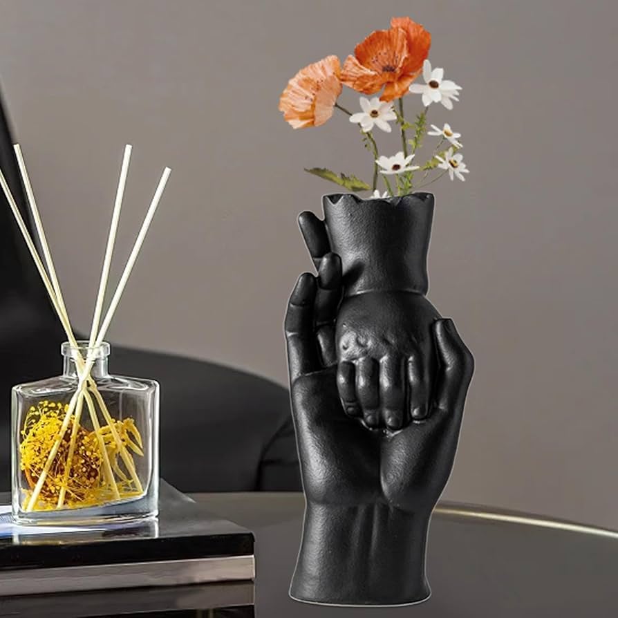 hand Flower 手 花瓶 オブジェ hand Flower 手 花瓶 オブジェ Hand shaped vase - Etsy 日本